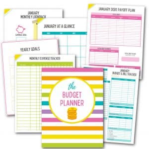 printable budget planner