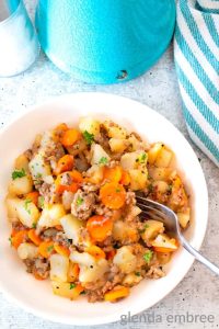 frugal ground beef casserole