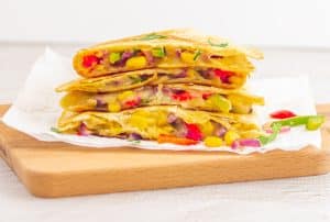 vegetable quesadilla